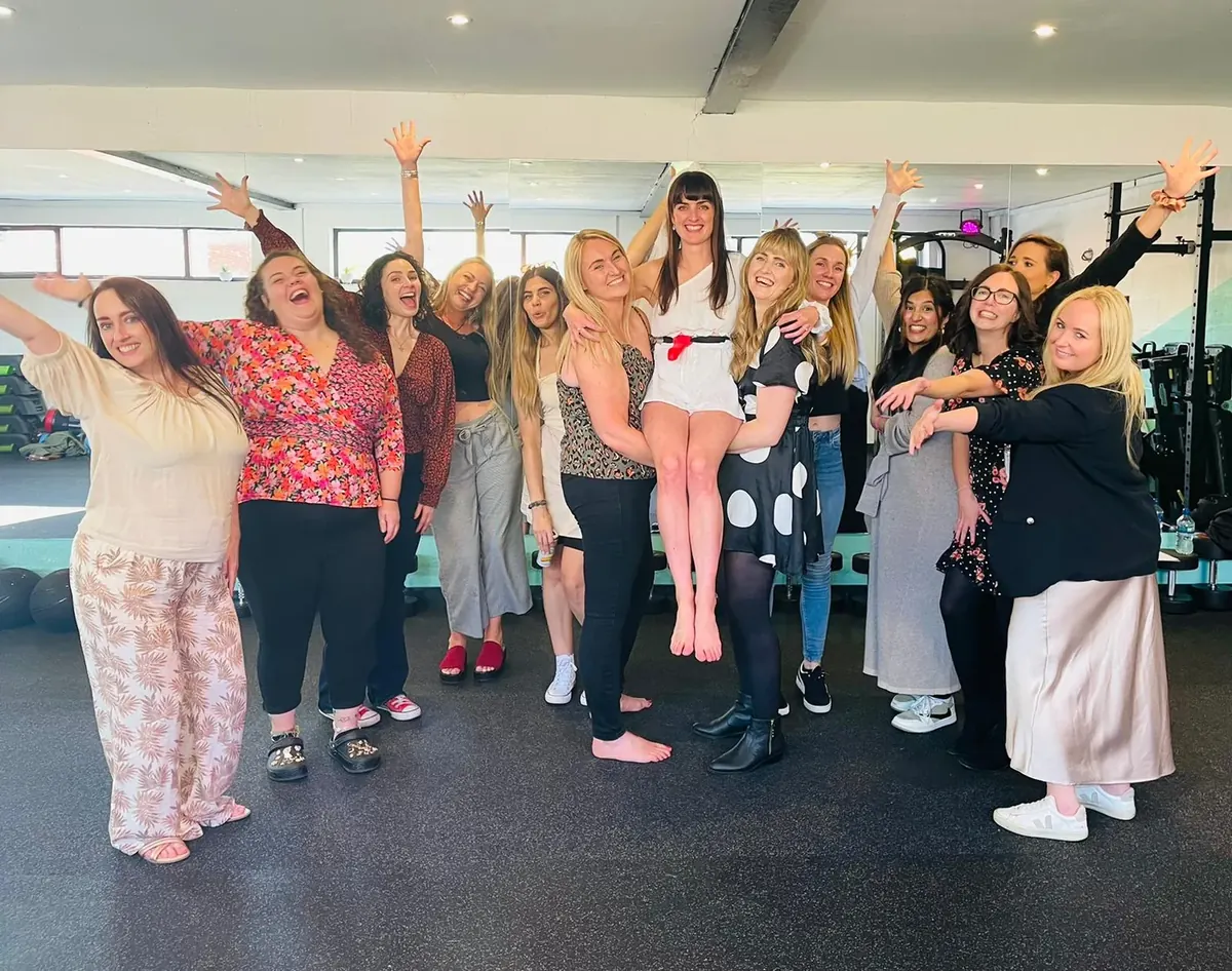 Spice Girls hen party dance class theme